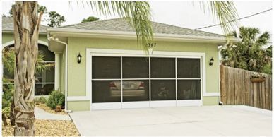 Garage Door Slider — Palm Bay, FL — Hough Roofing & Screen Rooms