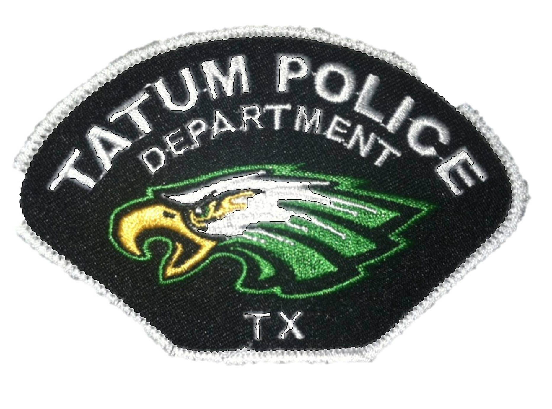 A patch for the tatum police department in tx