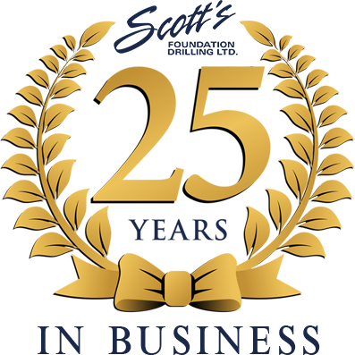 Scotts Foundation Drilling 25 years
