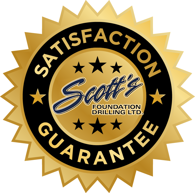 Scotts Foundation Drilling satisfaction guarantee