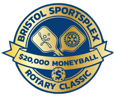 The Bristol Sportsplex Totary Classic Pickleball Tournament Logo