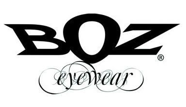 Boz Eyewear frames logo