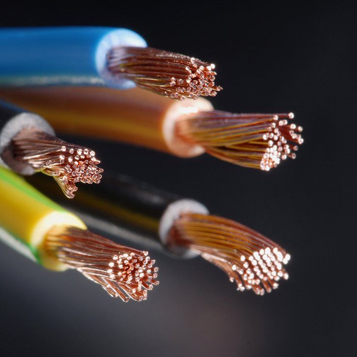 Close Up View Insulated Wires — San Jose, CA — Ranch Town Recycling Center