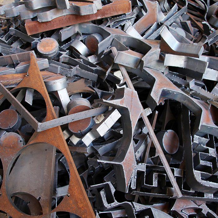 Piles Scrap Metals — San Jose, CA — Ranch Town Recycling Center