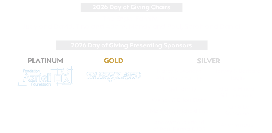 2026 Day of Giving Sponsors