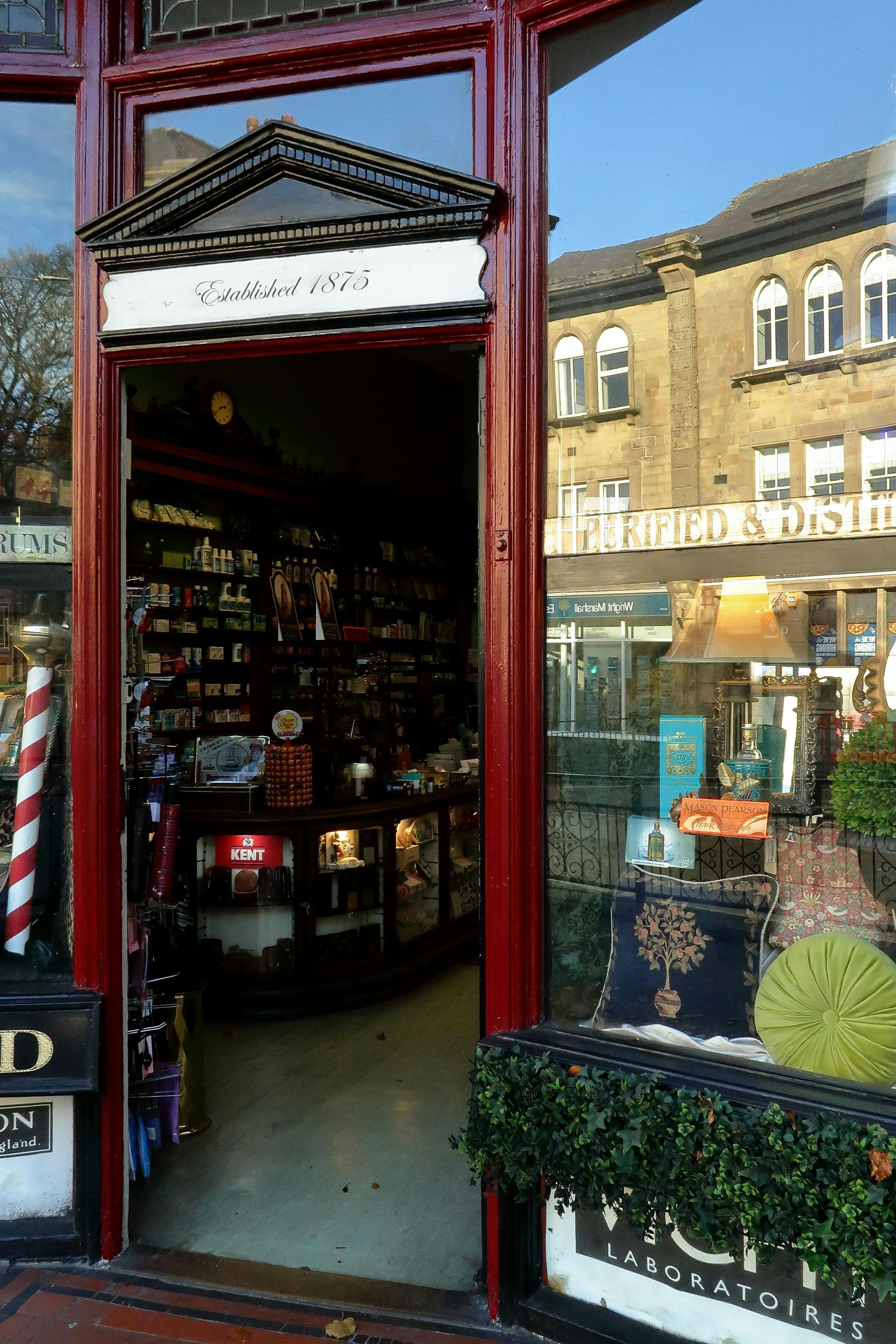 old antique store with many gadgets