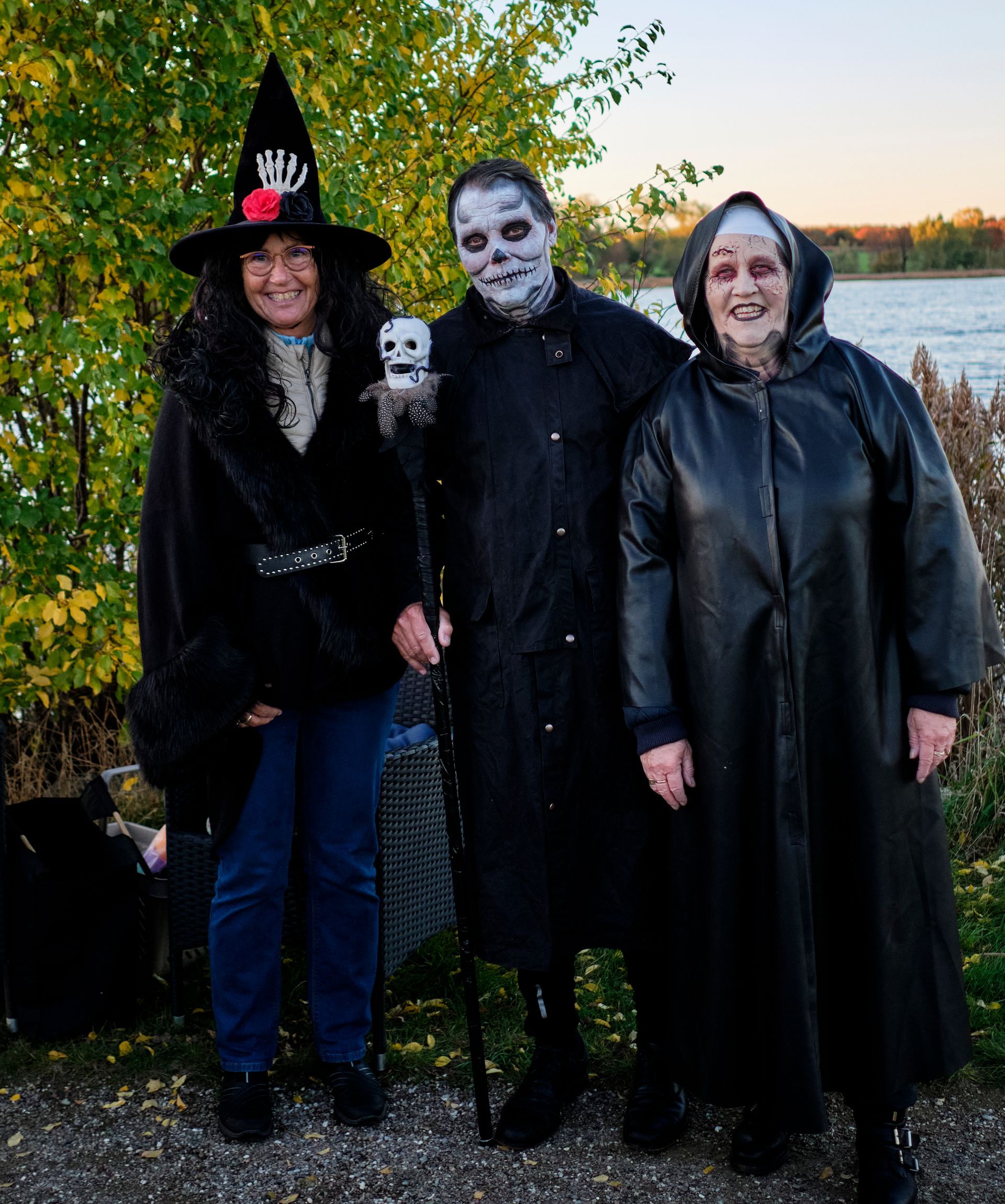 Billede fra Halloween i Præstø - Velkomstkomiteen