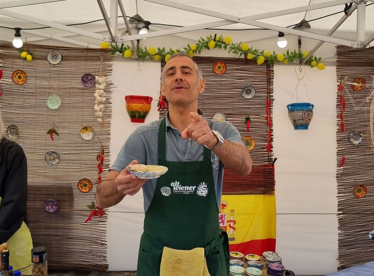 Maleri af Præstø Rådhus under Fransk Forår