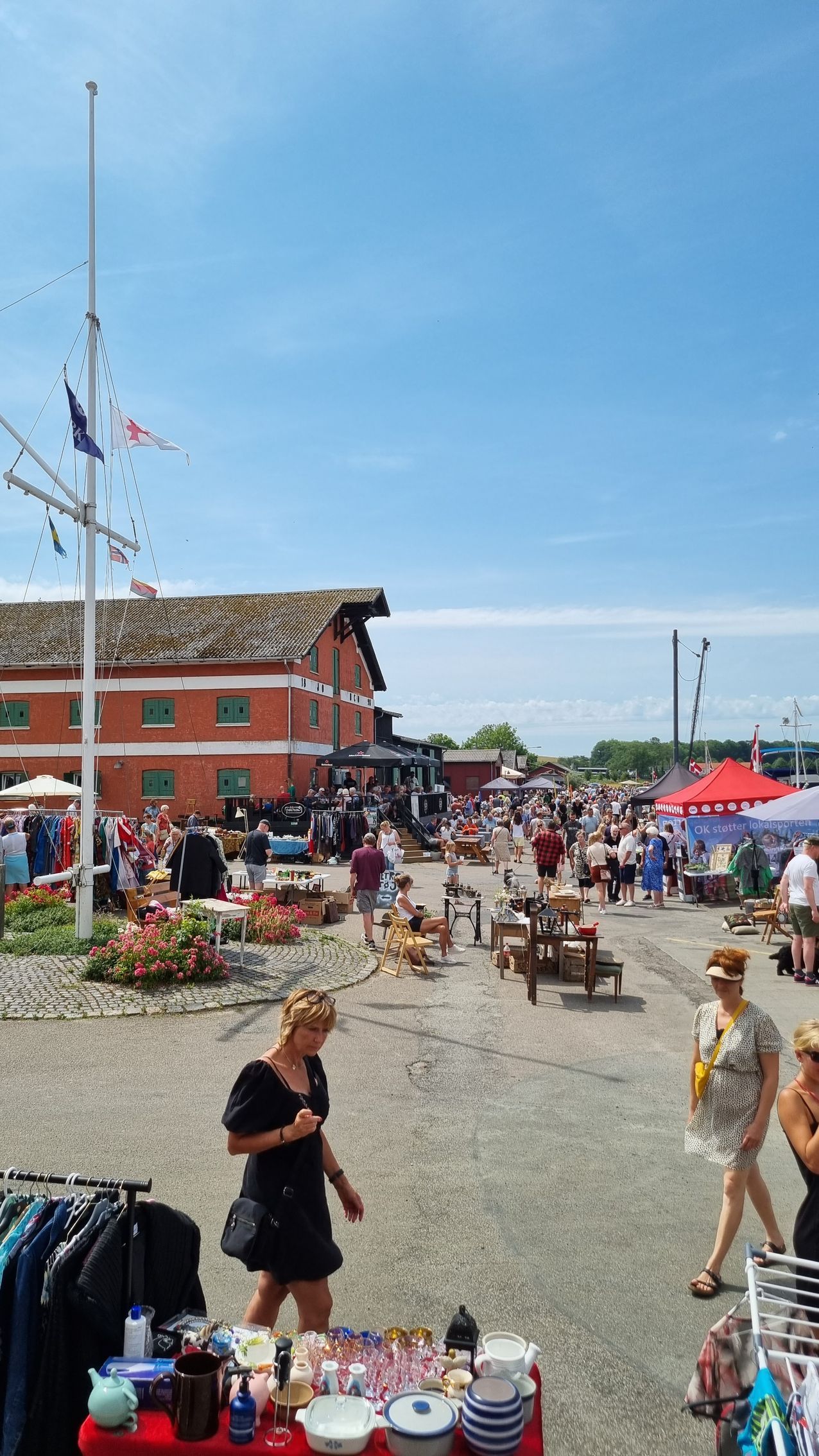 Billede fra Kræmmermarked i Præstø