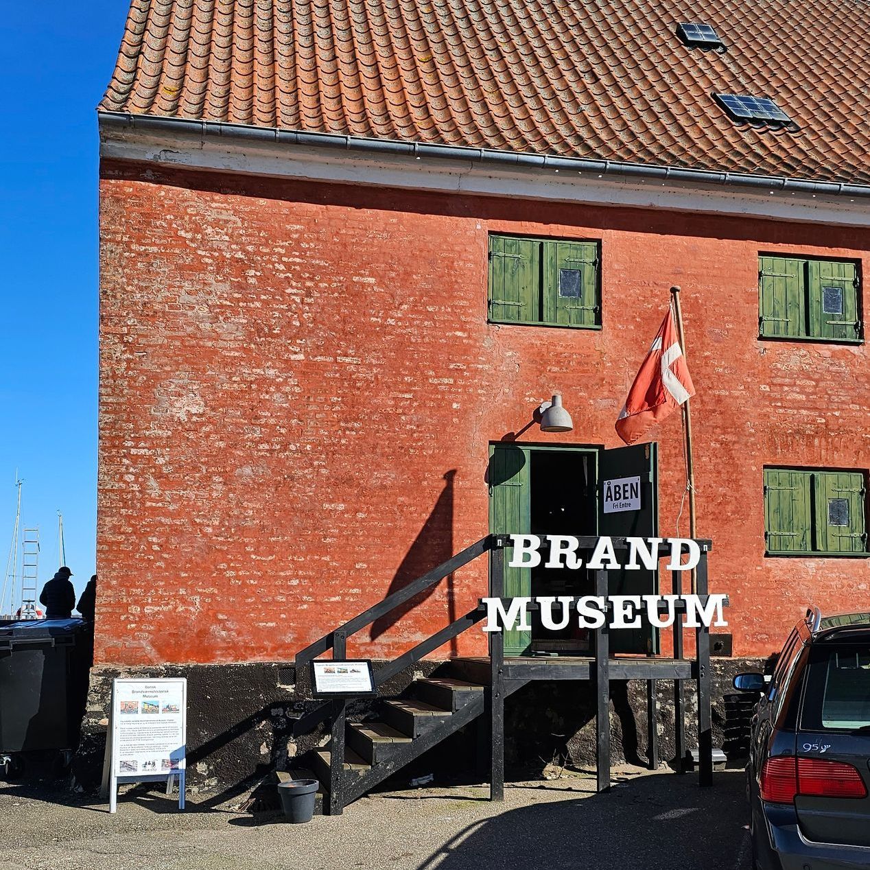 Brandmuseet på Præstø Havn - åben dør