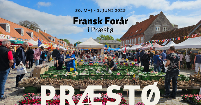 Billede fra Fransk forår i Præstø. Foregår 10.-12. maj 2024.