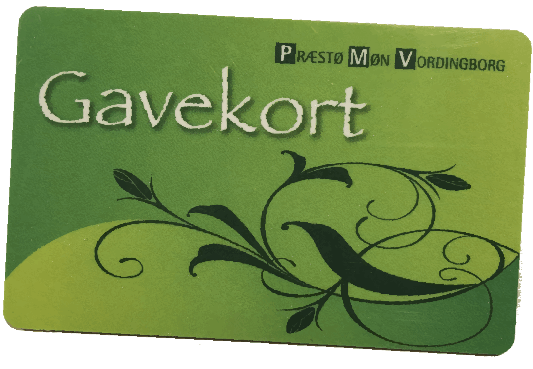 Billede af gavekortet for Præstø, Møn og Vordingborg