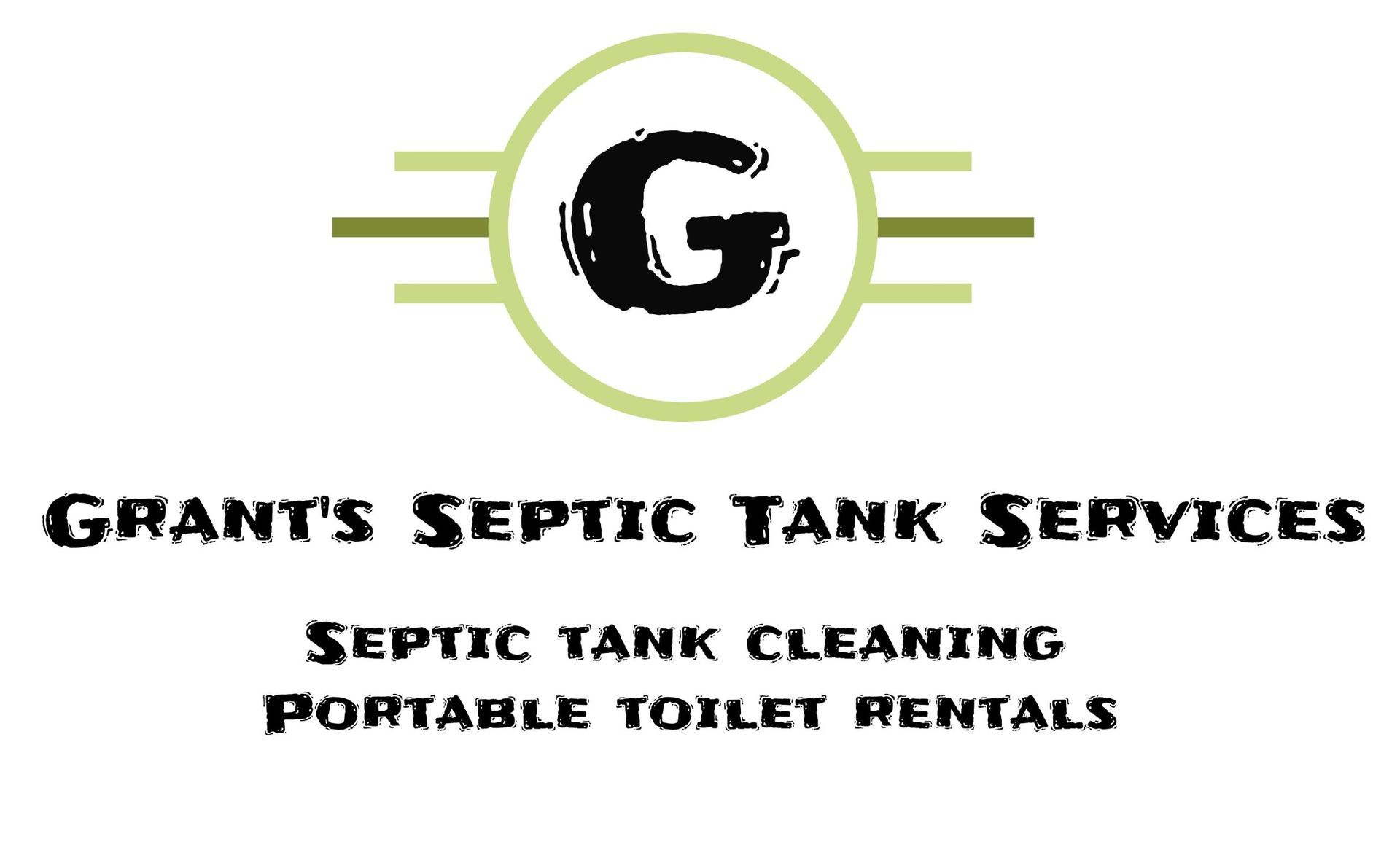 Grant's septic tank services logo