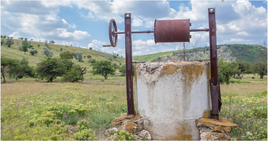 Underground water well