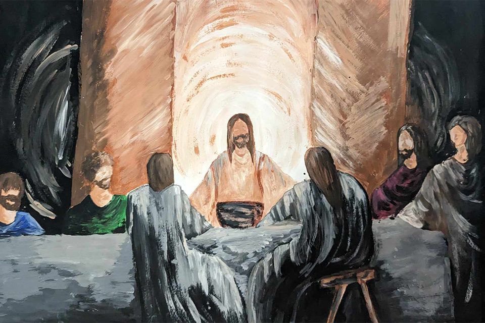 Painting of the Last Supper