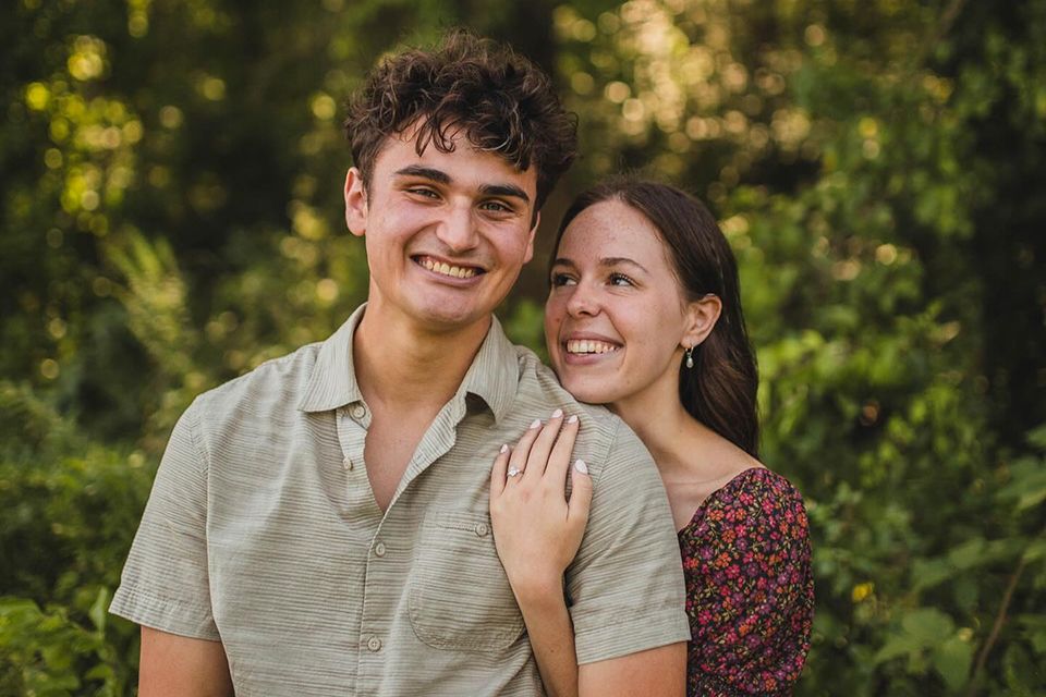 Daniel and Halle engagement photo