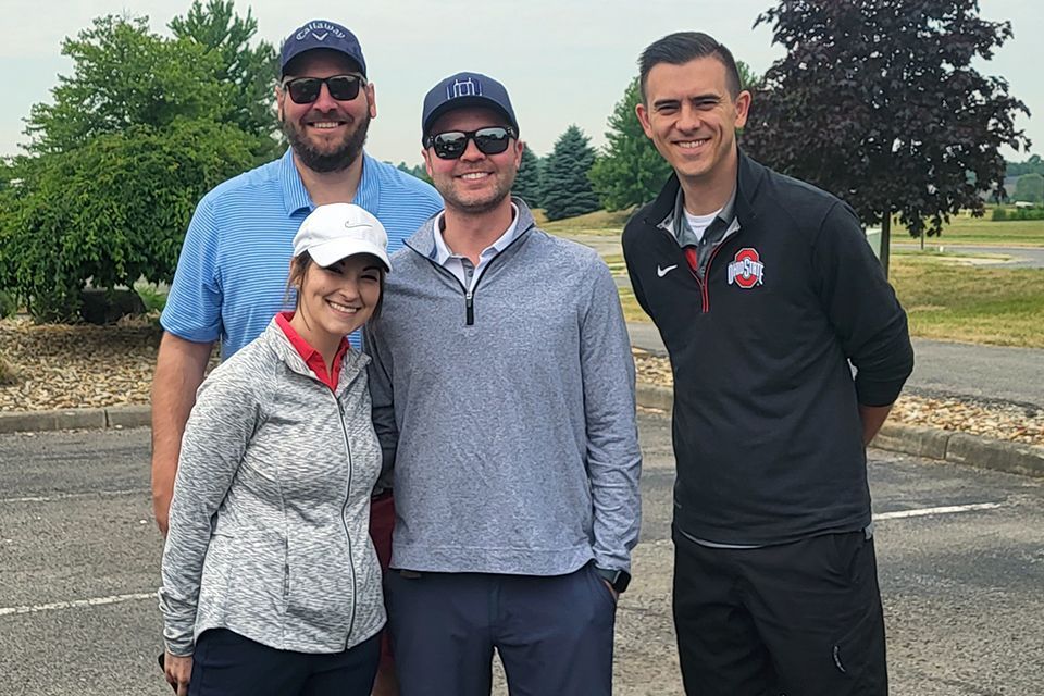 Patriot Athletics Golf Outing staff