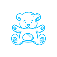 teddy bear icon