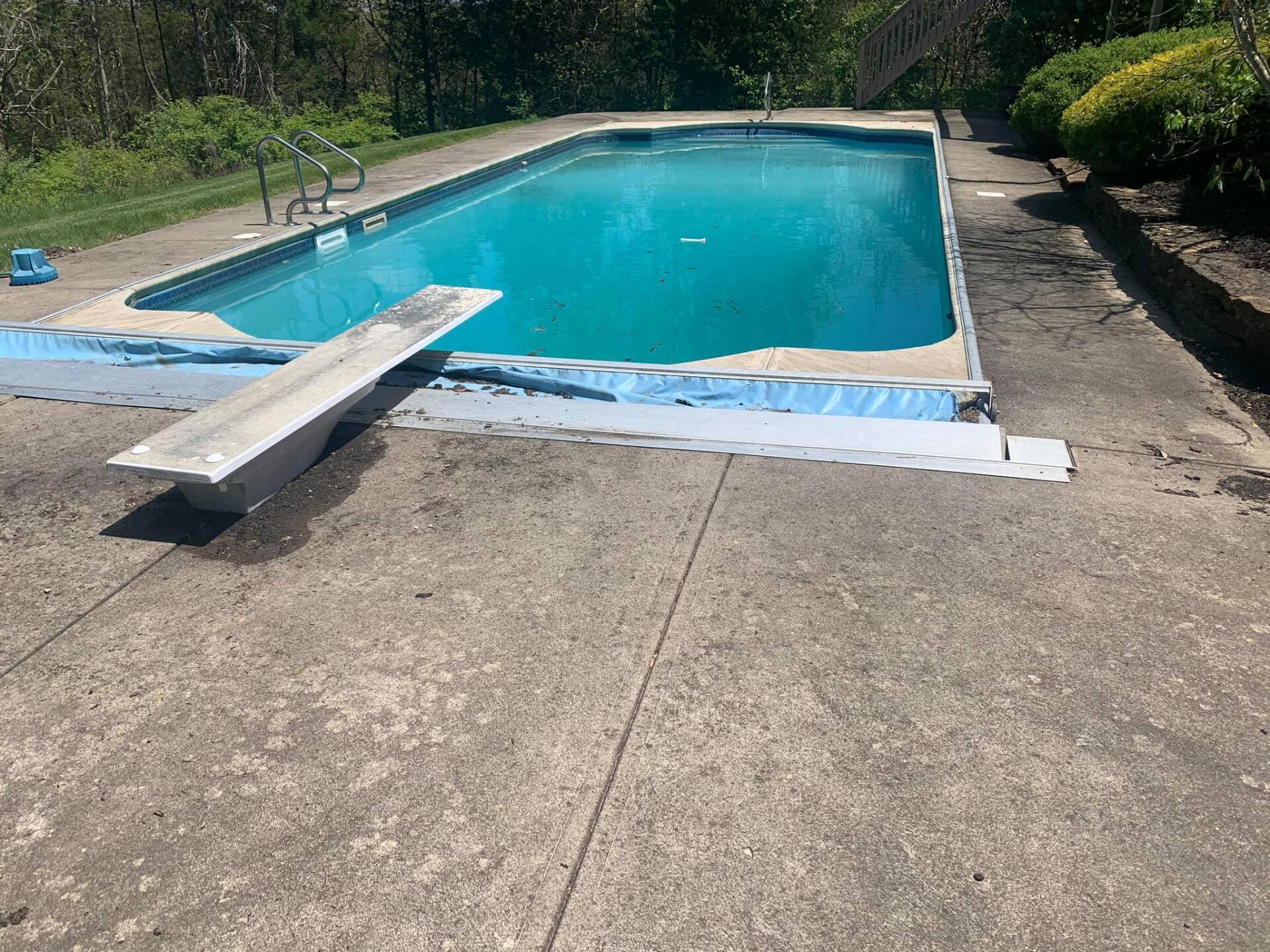 Dirty Pool Deck — Verona, KY — Spit Shine Commercial Cleaning LLC