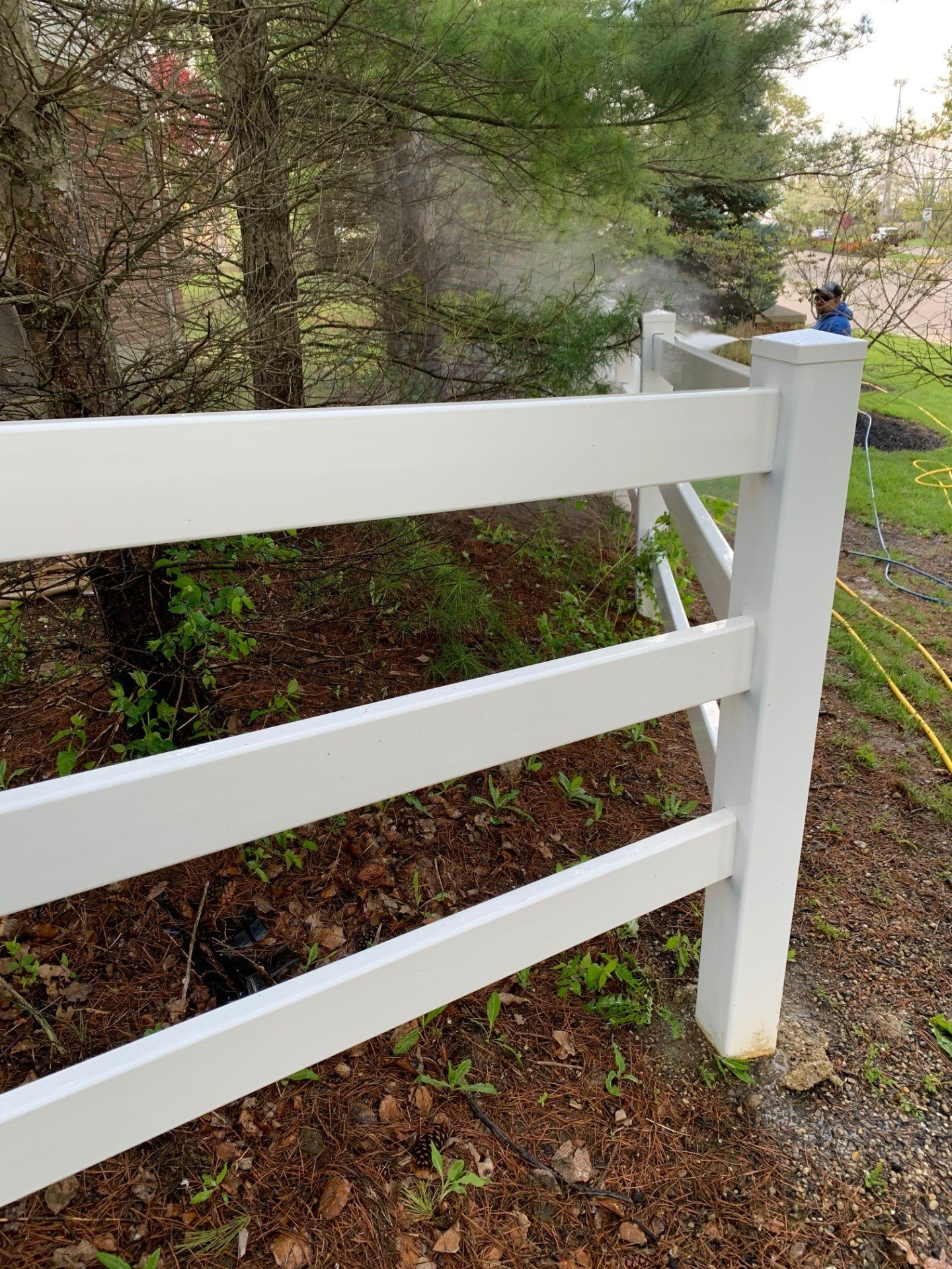Clean Fence — Verona, KY — Spit Shine Commercial Cleaning LLC