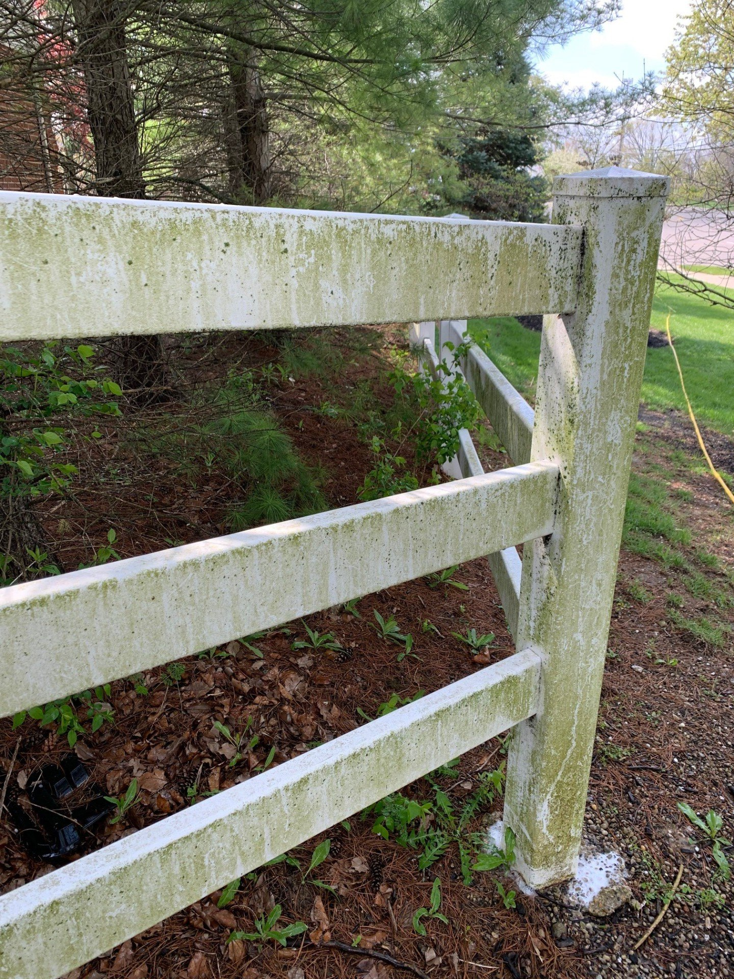 Dirty Fence — Verona, KY — Spit Shine Commercial Cleaning LLC
