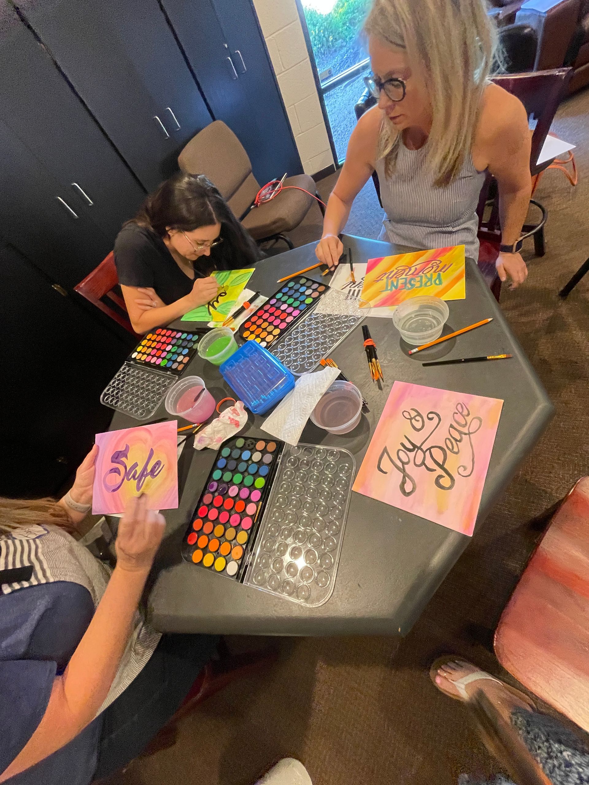 Using Paper and Crayon instead of watercolors