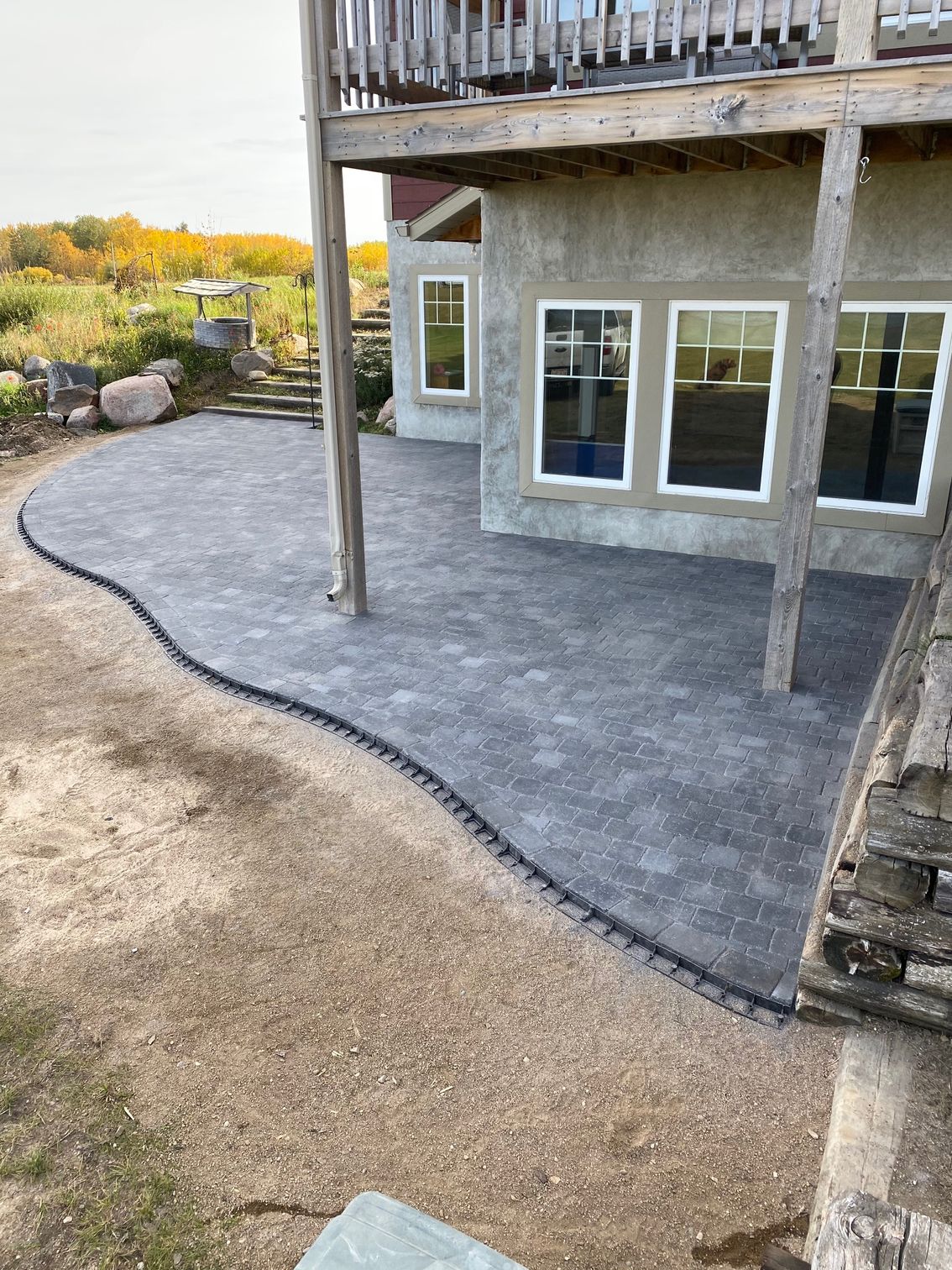 roman euro backyard patio