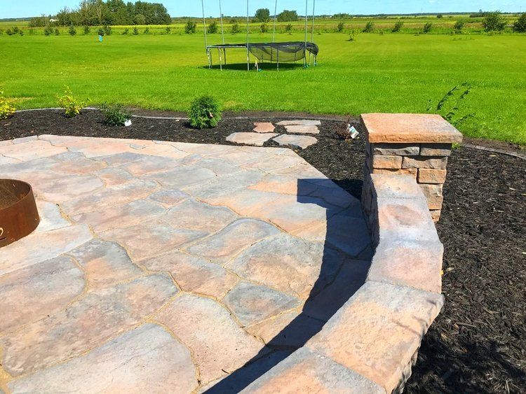 barkman flagstone patio bonnyville