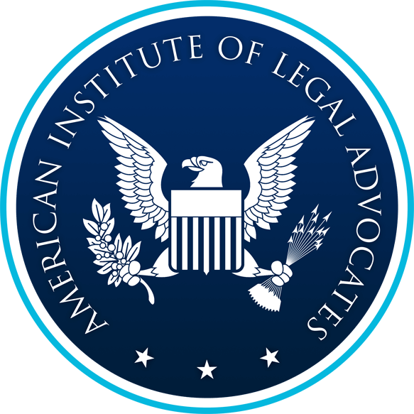 The logo for the american institute of legal advocates