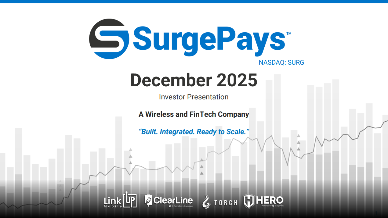 SurgePays Investor Presentation Thumb