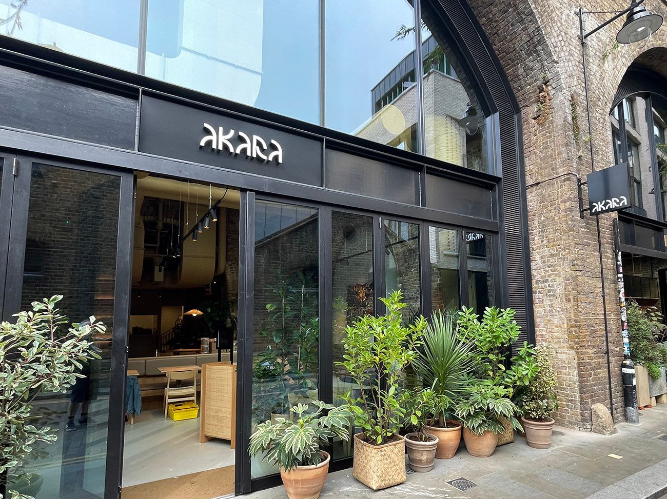 Akara illuminated hospitality signage 1