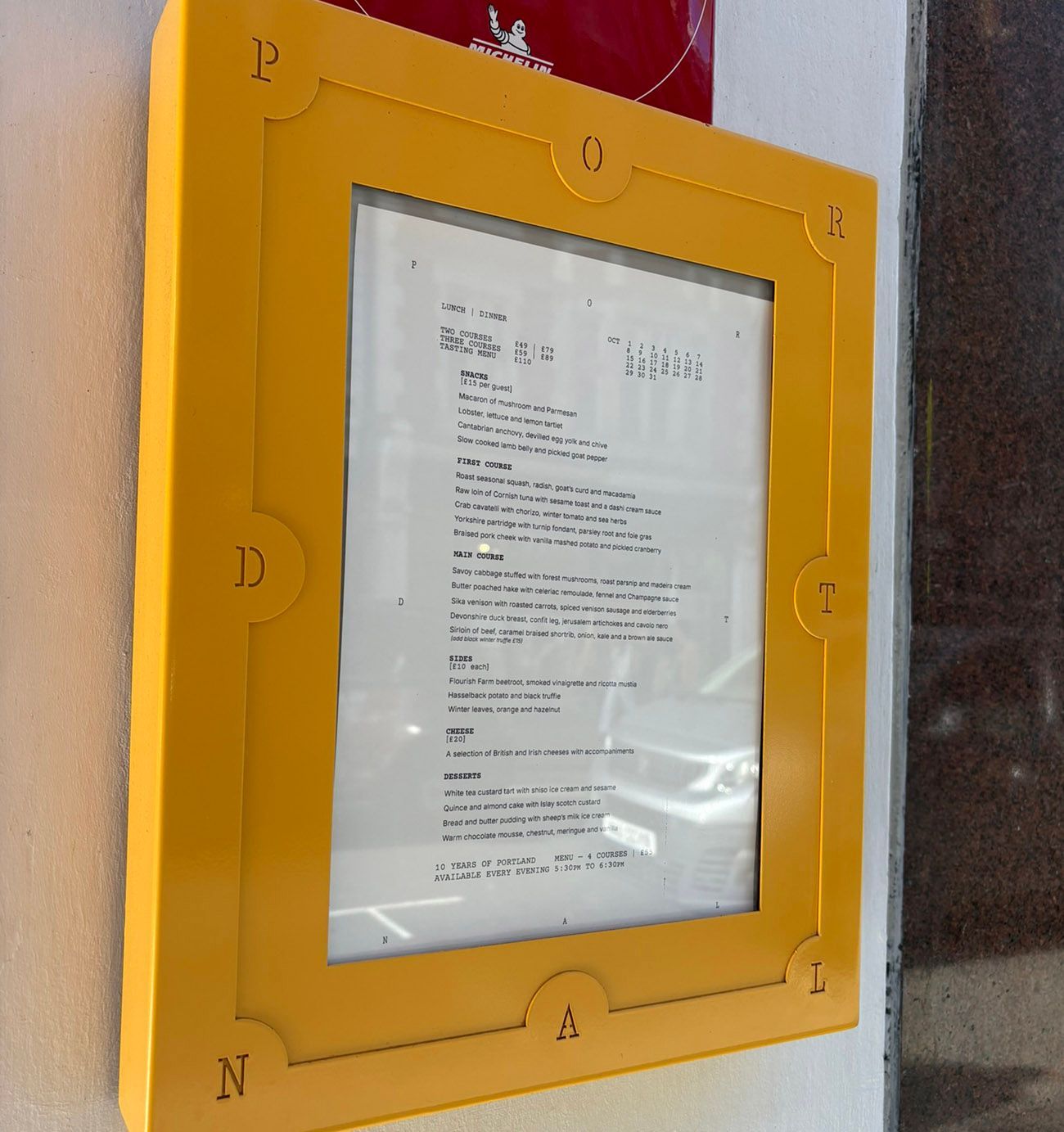 Portland restaurant signage 1