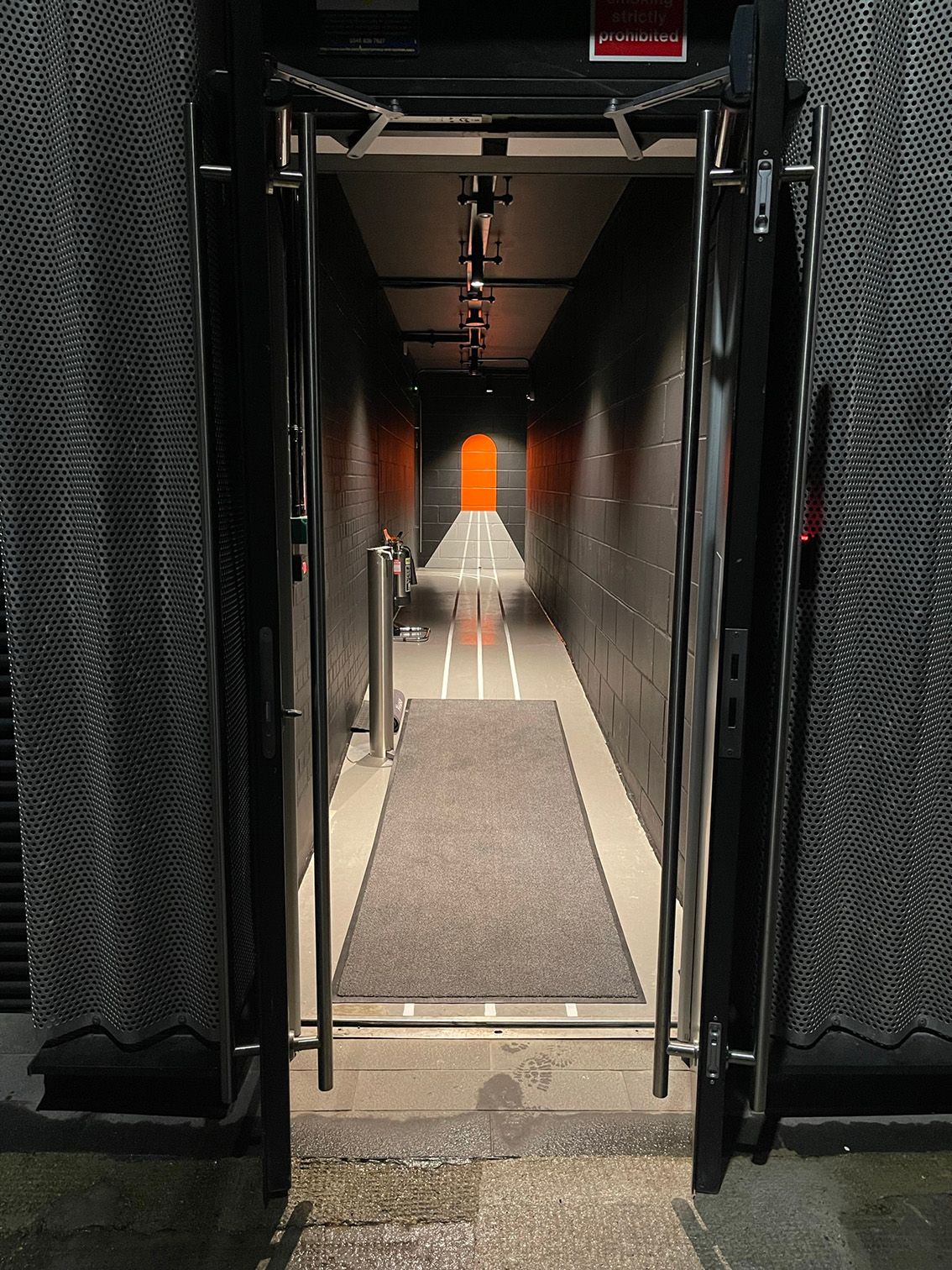 Rolling Stock Yard hand painted signage