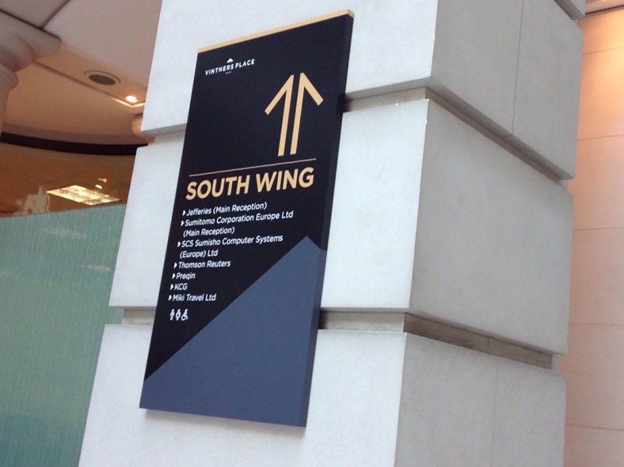 Vintners Place external signage