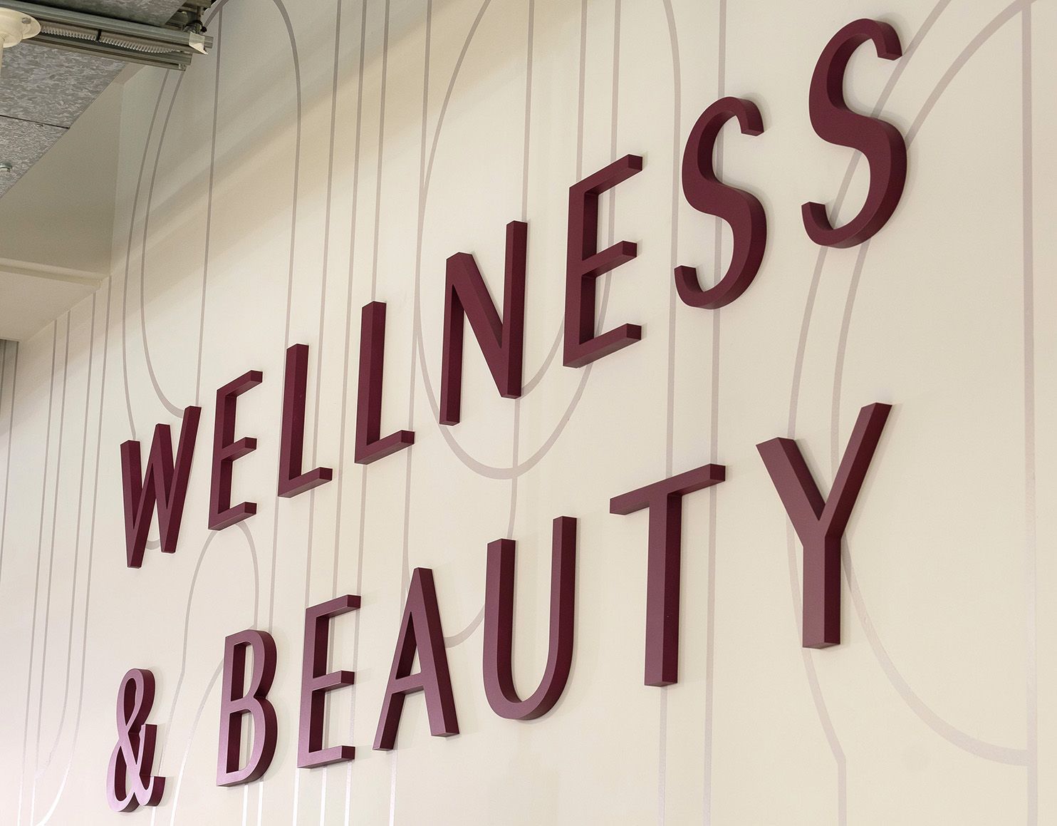 Whole Foods Wellness & Beauty signage