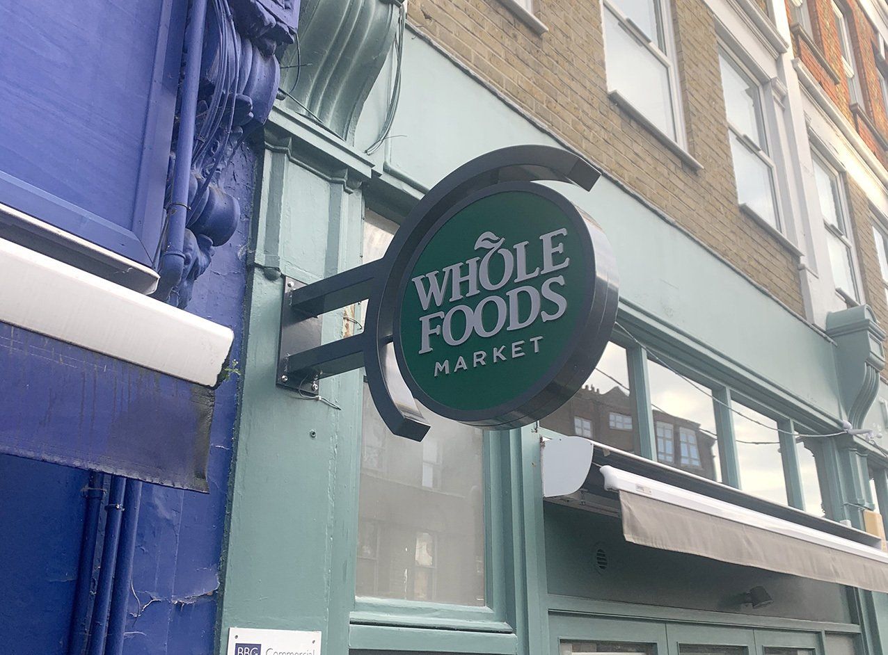 Bespoke illuminated projecting signs