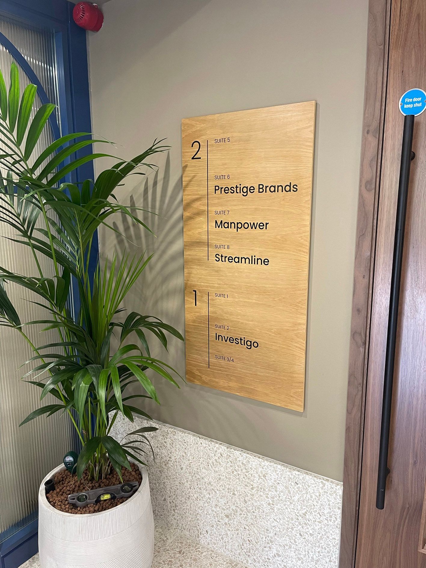 Corporate signage services