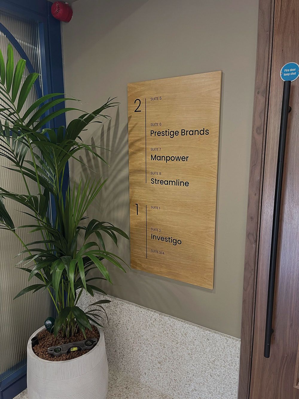 Corporate signage services