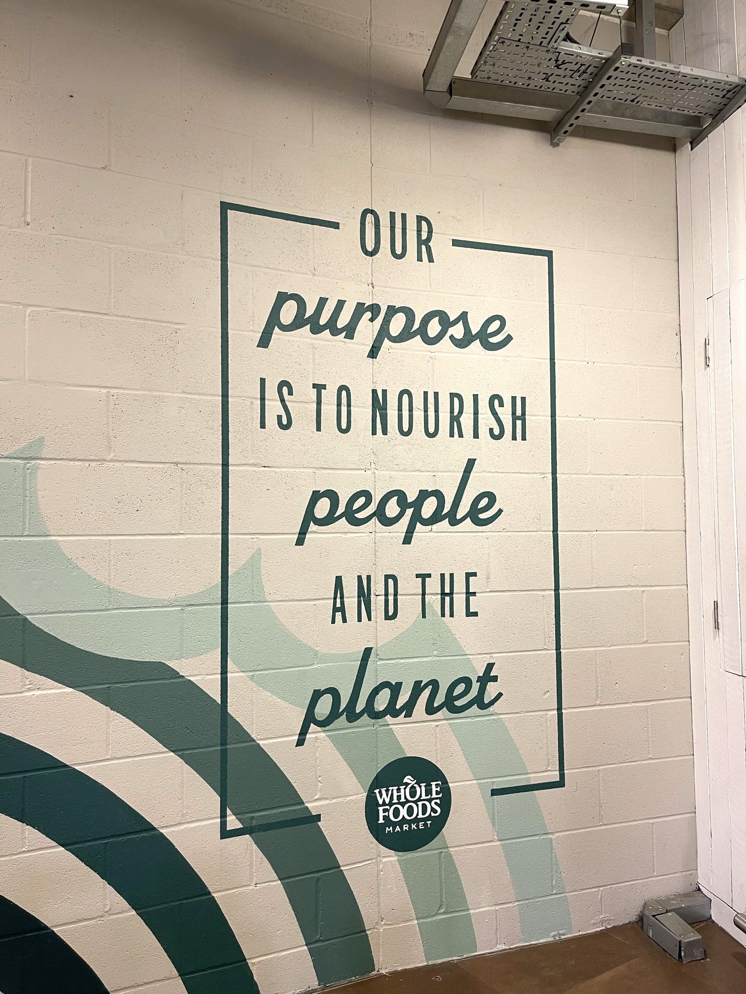 Signwriting for Whole Foods