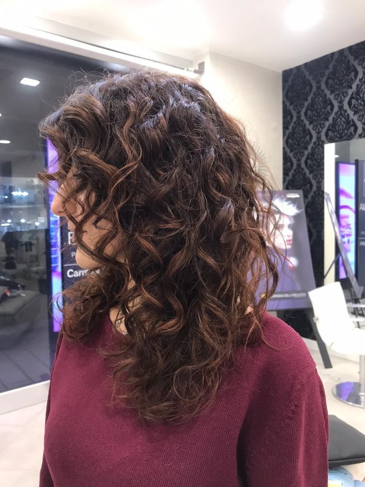 taglio per capelli ricci