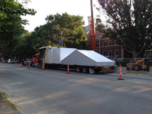 HVAC carried by a truck — HVAC Equipment in Bloomington, IL