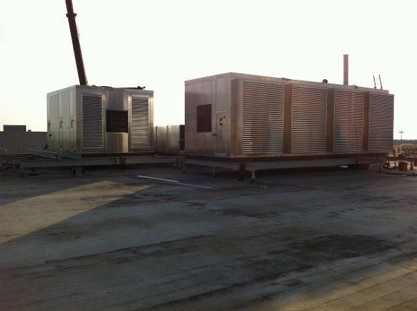HVACs on the roof top — HVAC Equipment in Bloomington, IL