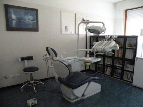 poltrona in studio dentistico