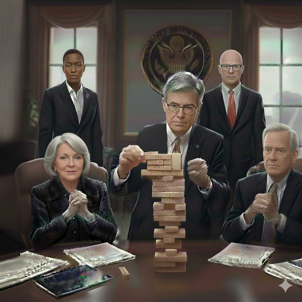 fed reserve old people playing benga and they control all the money