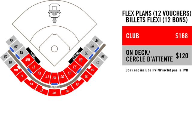 Flex Plans  Ottawa Titans Baseball Club