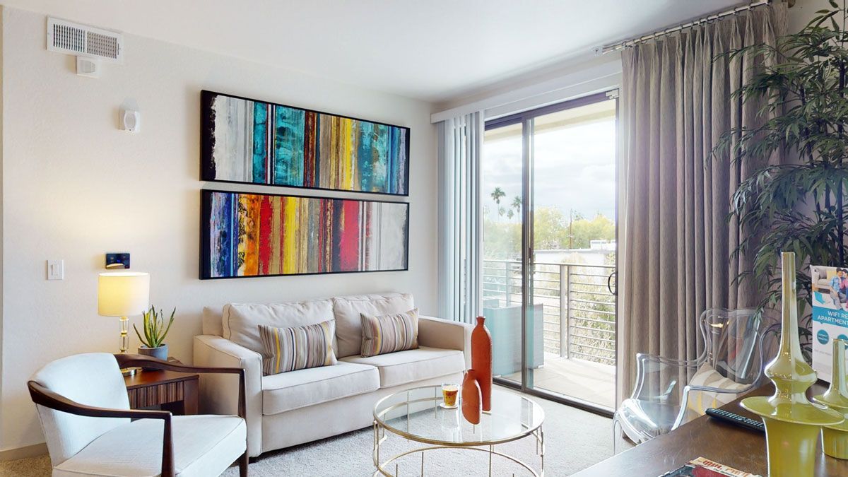 apartment floor plan.