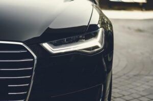 A Close up Of a Black Car Parked on A Cobblestone Street — SVS Autocare in Kunda Park, QLD