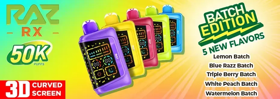 People in an electronics store: man wearing VR headset, woman with a phone, couple examining a drone.