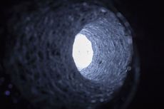 There is a light at the end of the tunnel.
