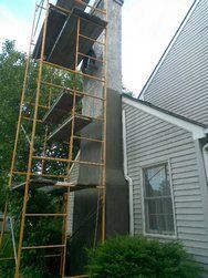 Painting the Chimney — Philadelphia, PA — A & A Chimney Sweep